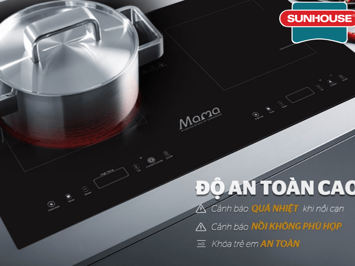 Bếp điện từ Sunhouse Mama MMB9100VN