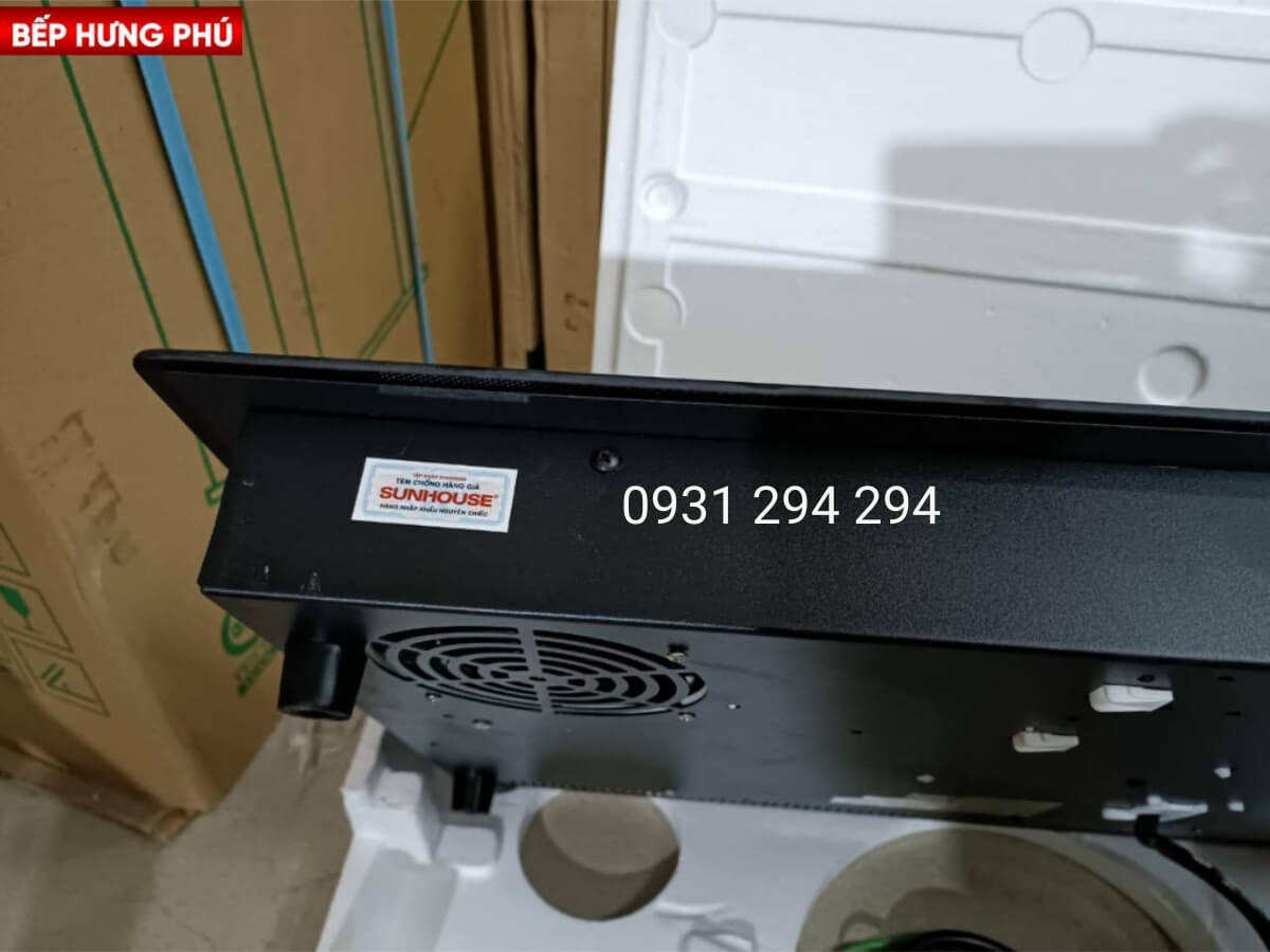Bếp điện từ Sunhouse Mama MMB9200MIX có thể lắp âm hoặc lắp nổi