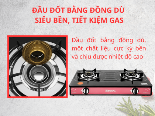 Bếp gas Sakura SA-2181EB