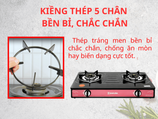 Bếp gas Sakura SA-2181EB