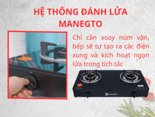 Bếp gas Sakura SA-2375GB