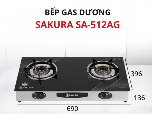Bếp gas Sakura SA-512AG