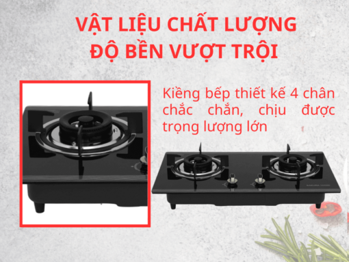 Sử dụng vật liệu chất lượng, độ bền vượt trội