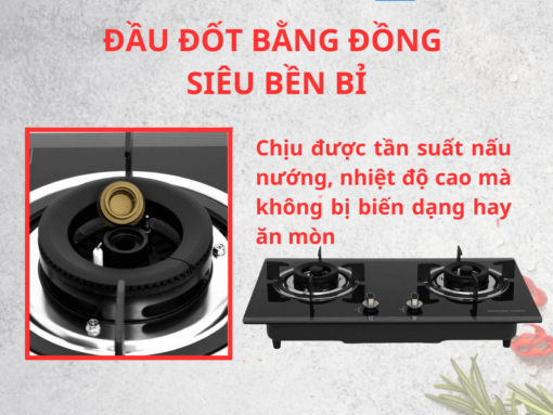 Đầu đốt bằng đồng siêu bền