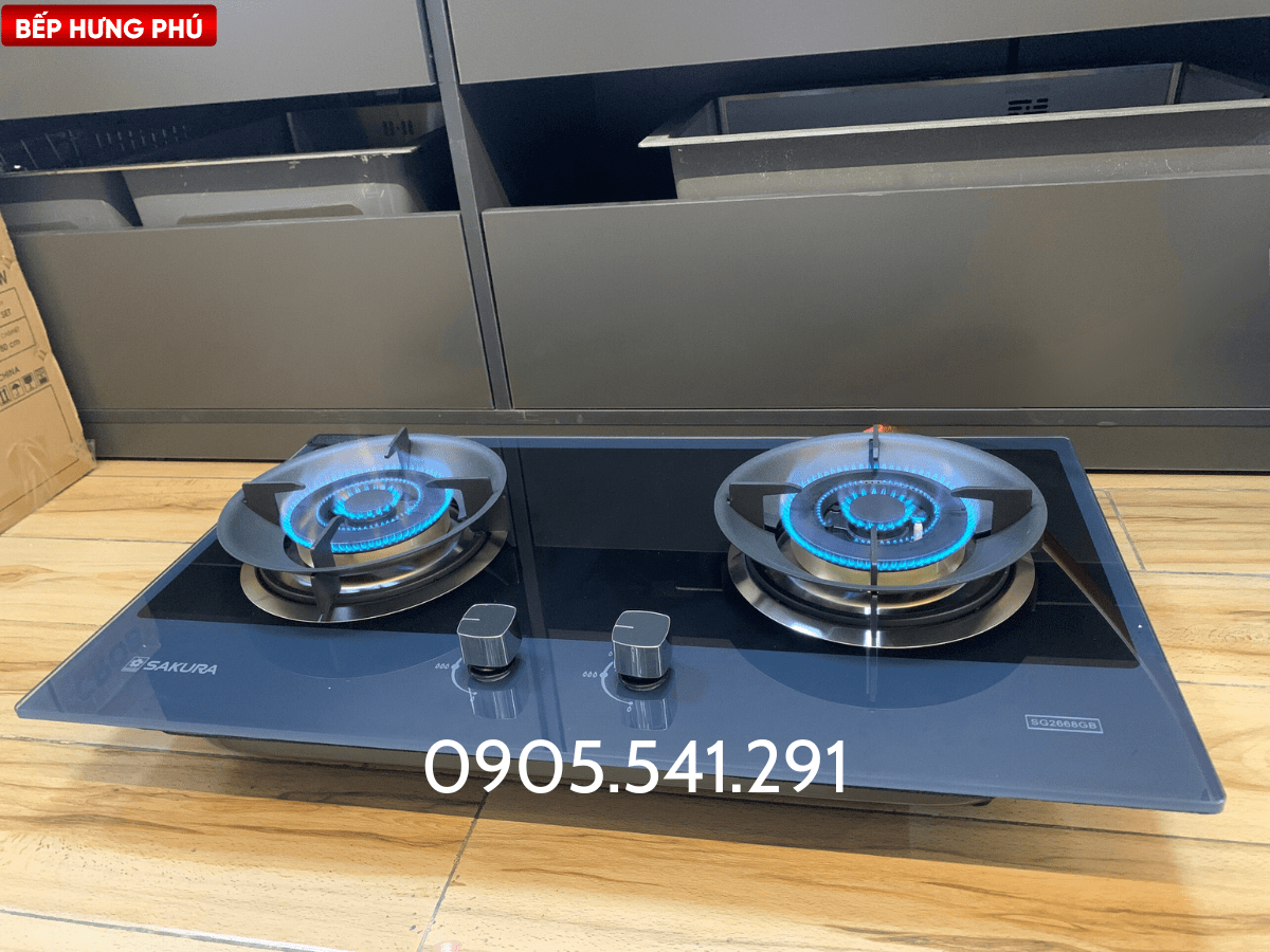 Bếp gas Sakura SG-2668GB