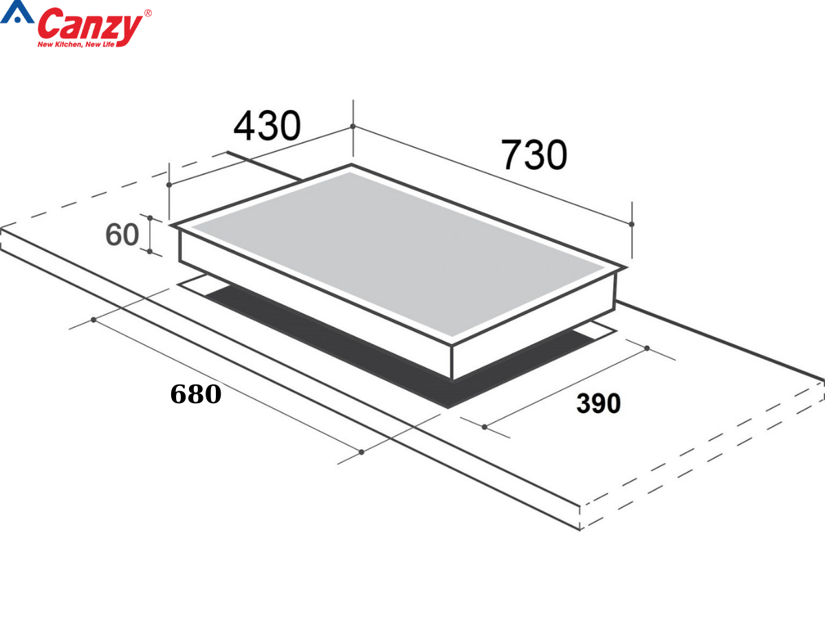 Bếp từ Canzy CZ 09I