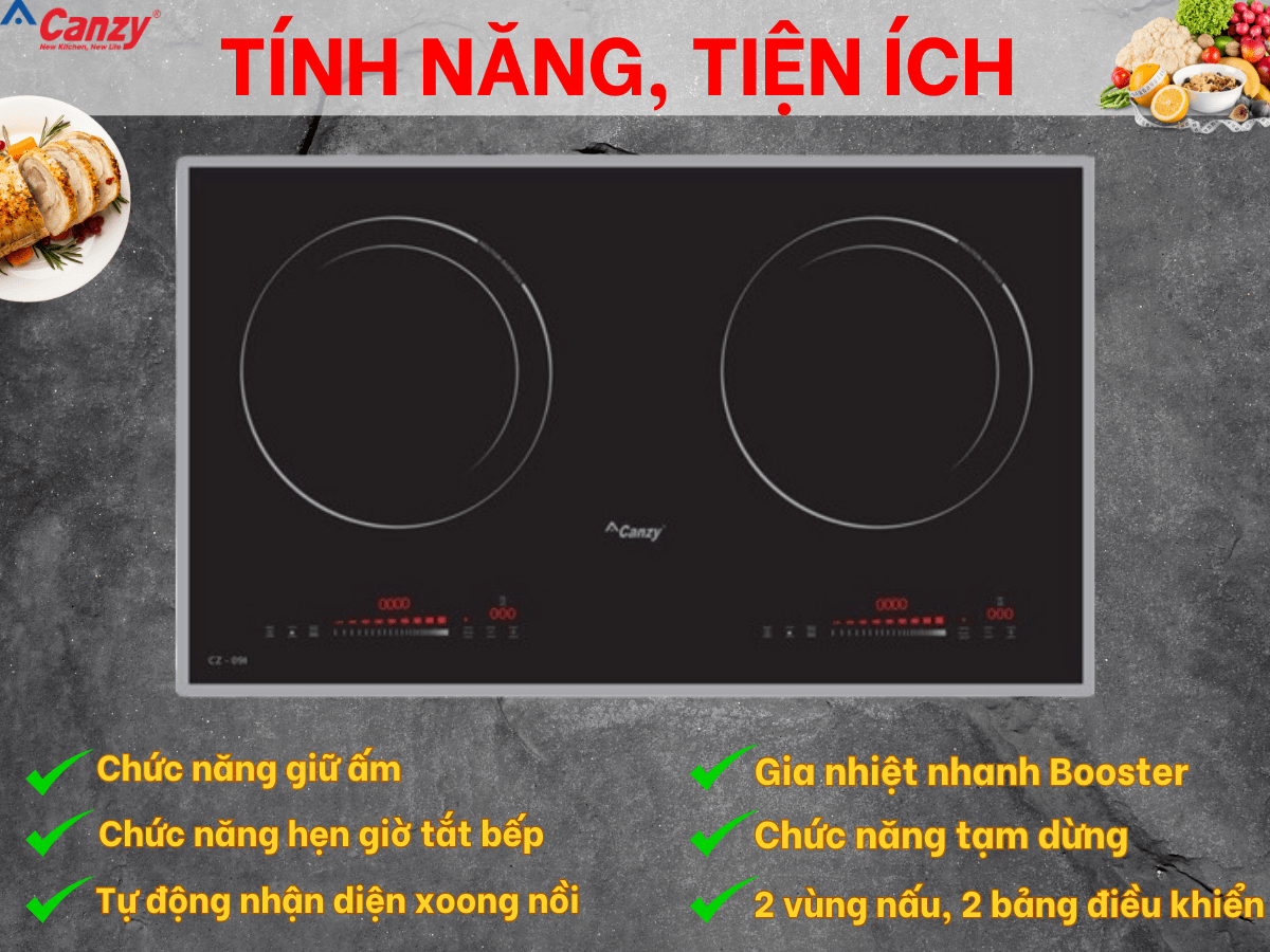 Bếp từ Canzy CZ 09I