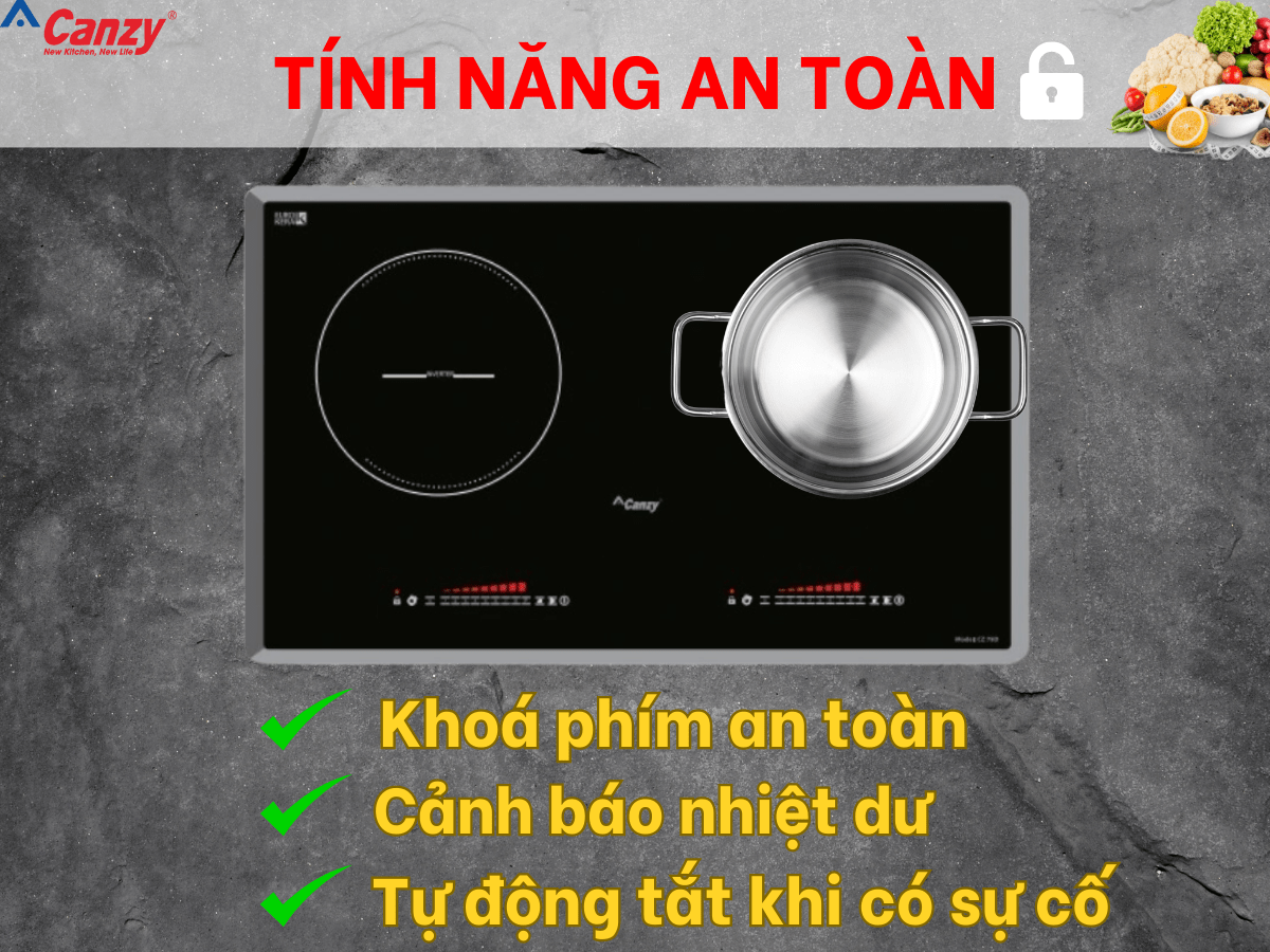 Bếp từ Canzy CZ 79D