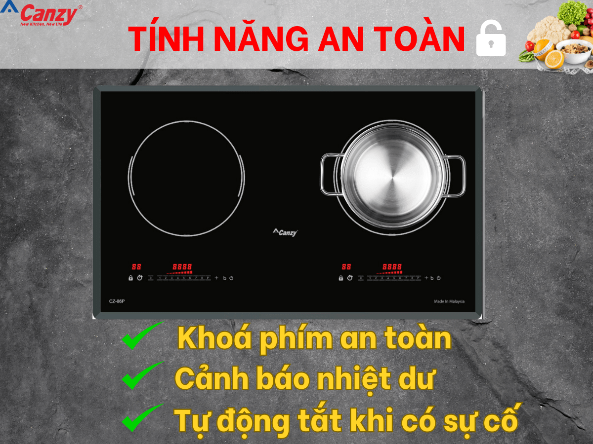 Bếp từ Canzy CZ 86P