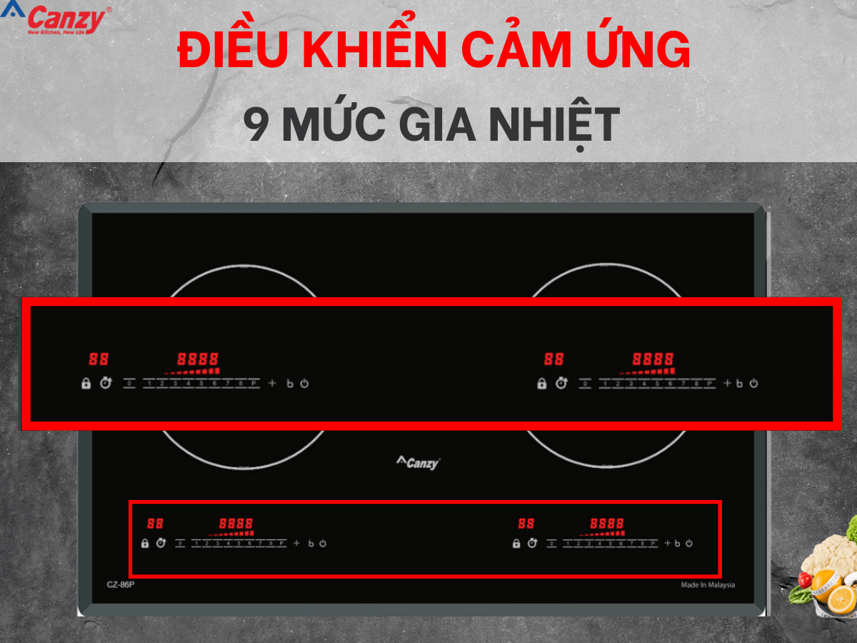 Bếp từ Canzy CZ 86P