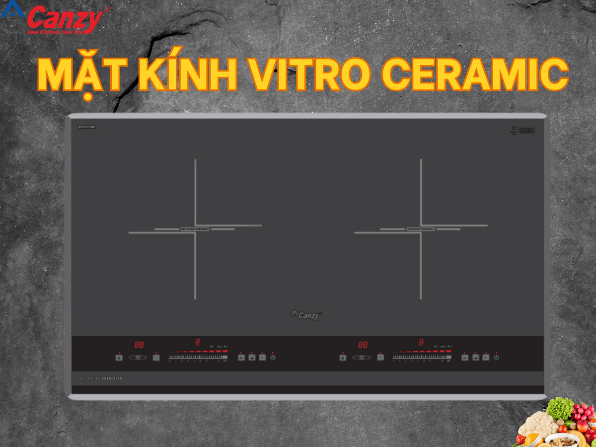 Bếp từ Canzy CZ 898B-62ID