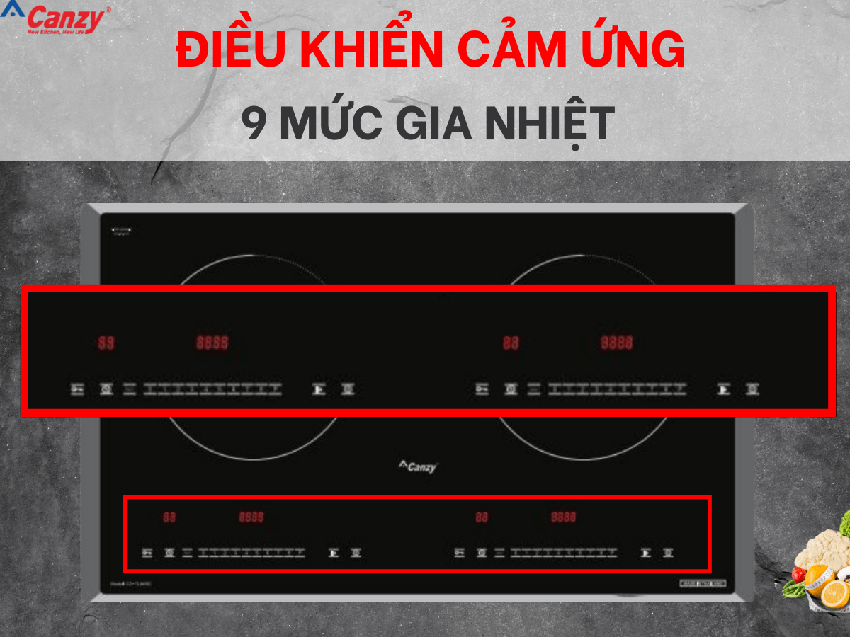 Bếp từ Canzy CZ 907G