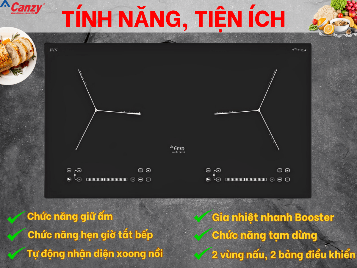 Bếp từ Canzy CZ 9968