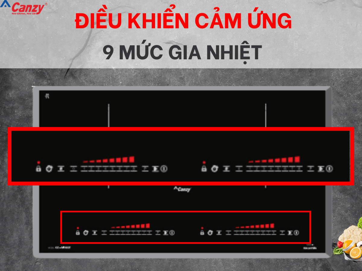 Bếp từ Canzy CZ MIX82T