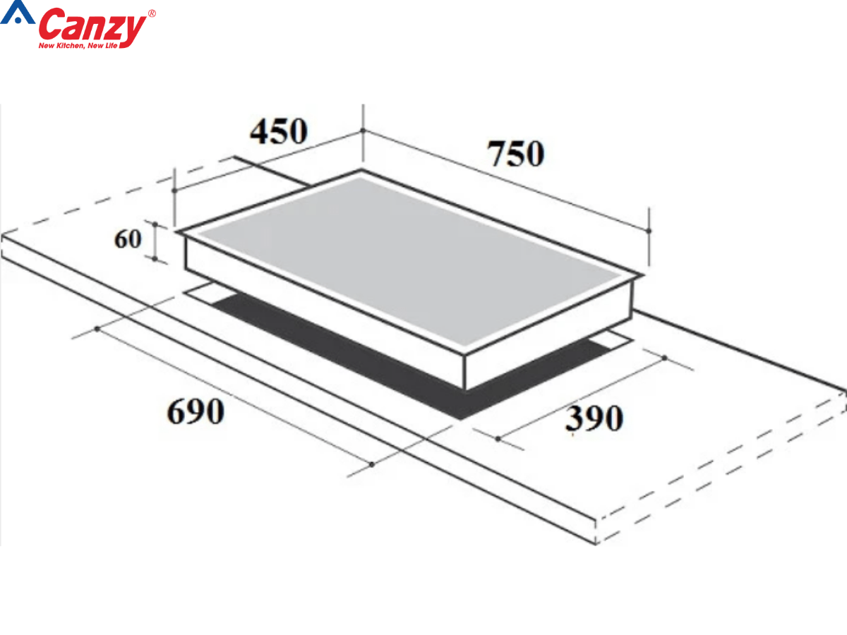 Bếp từ Canzy CZ TL867T