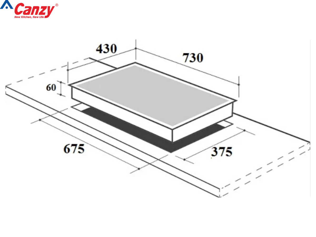 Bếp từ Canzy CZ TL869D
