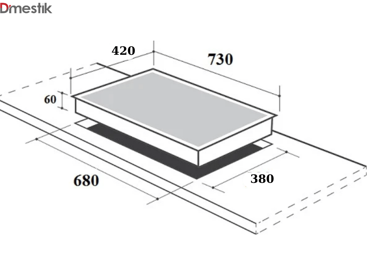 Bếp từ Dmestik ML233 DKI