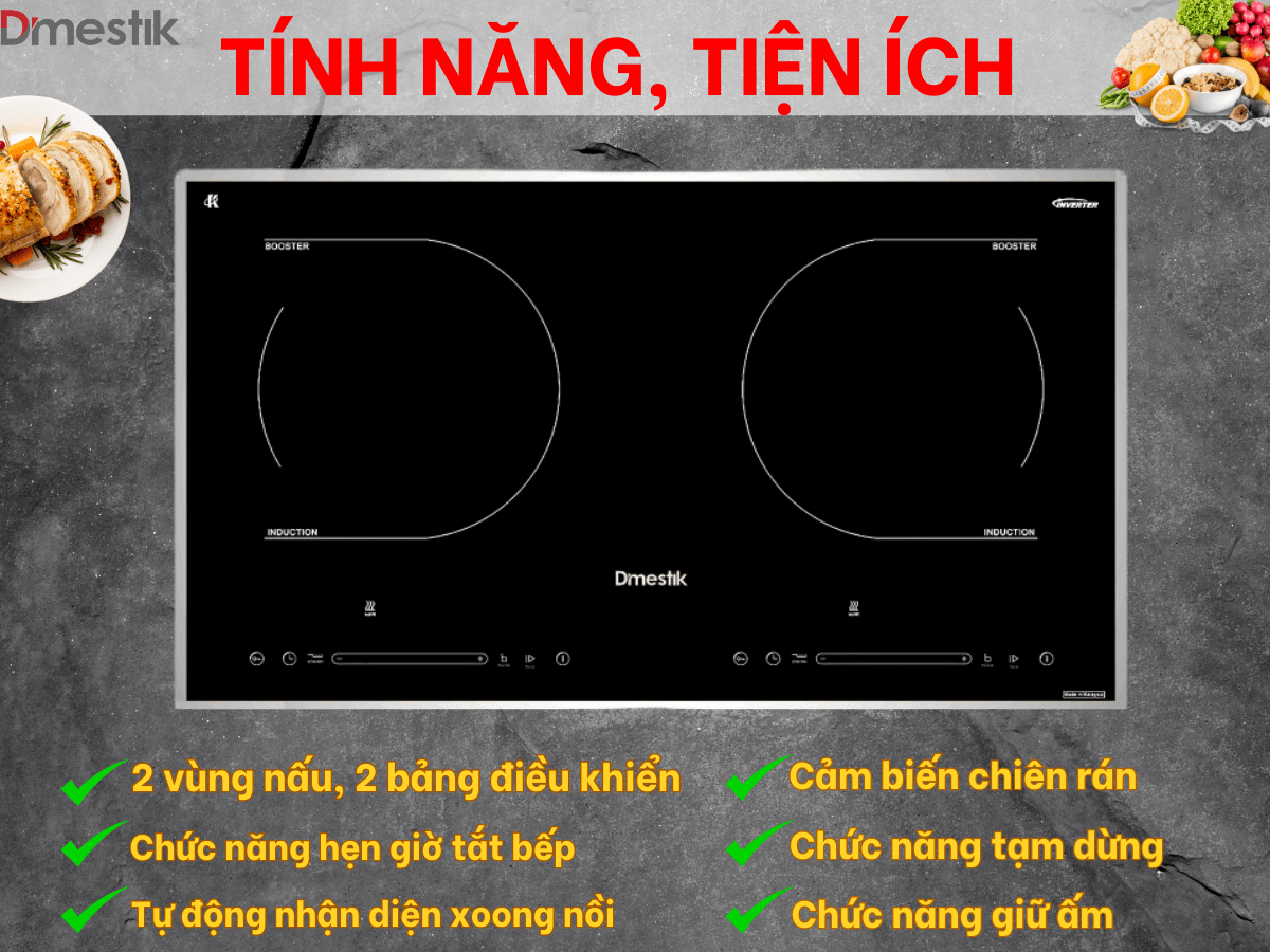 Bếp từ Dmestik ML233 DKI