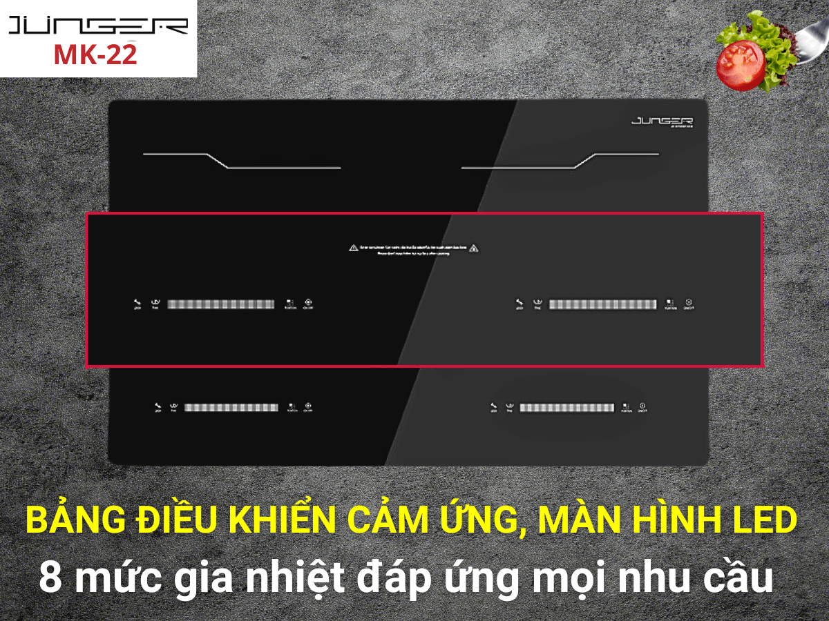 Điều khiển cảm ứng trượt slide, màn hình LED
