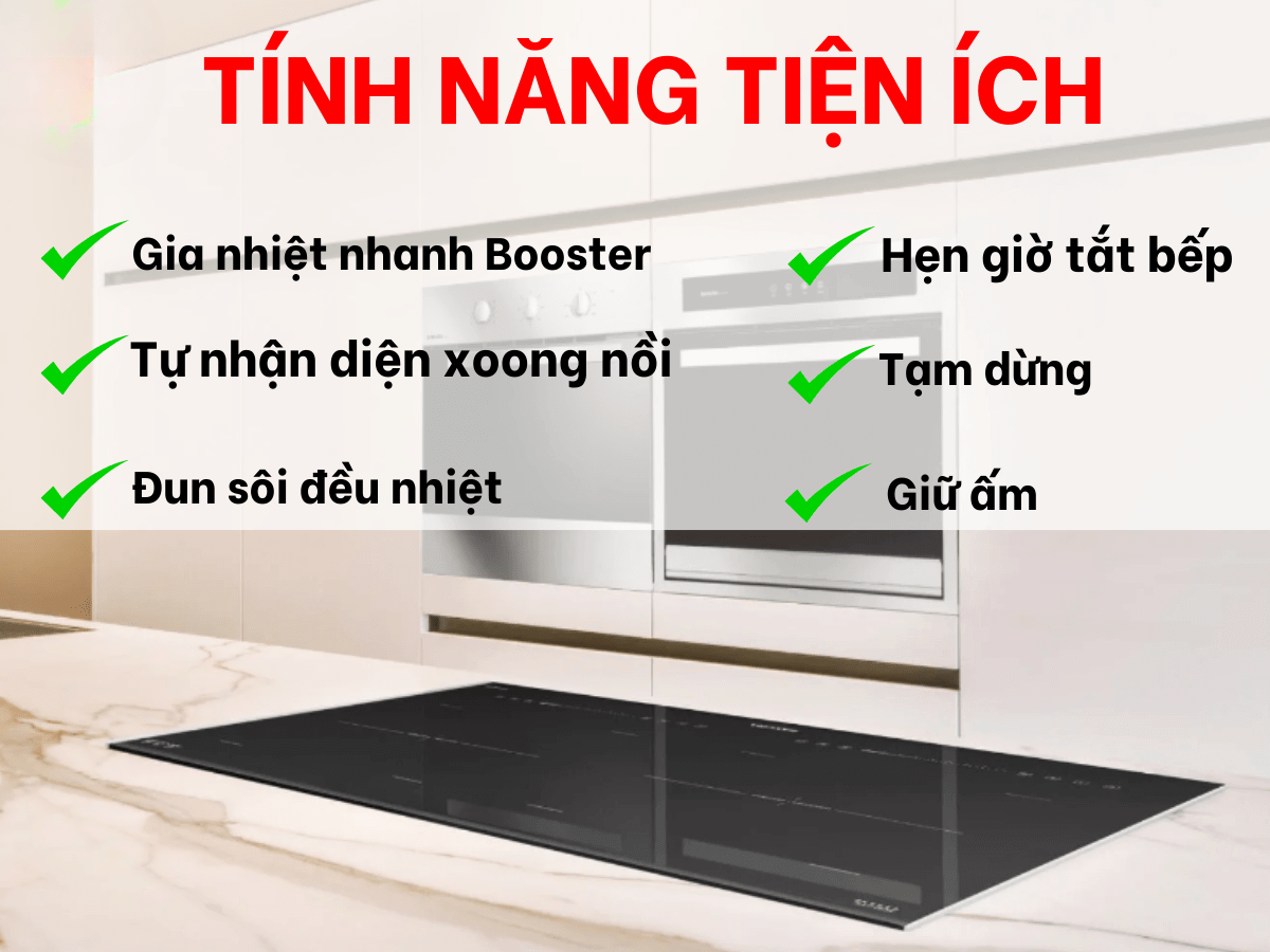 Nhiều tính năng tiện ích tăng trải nghiệm người dùng