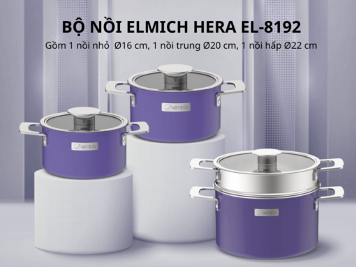 Bộ nồi Elmich Hera EL-8192
