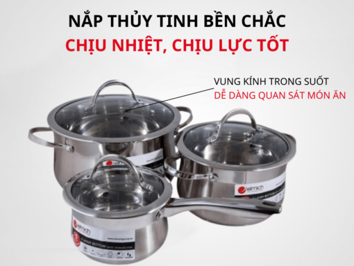 Bộ nồi Elmich Ibiza EL0124