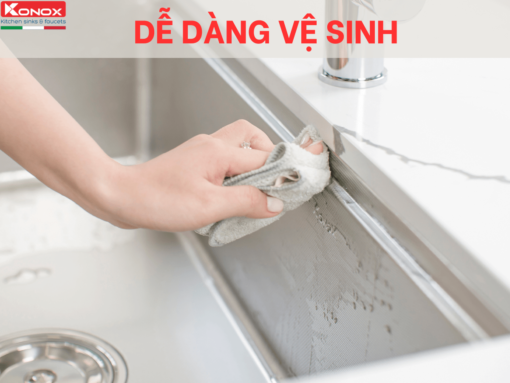 chậu inox konox kn8146su dekor