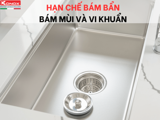 chậu inox konox kn8146su dekor