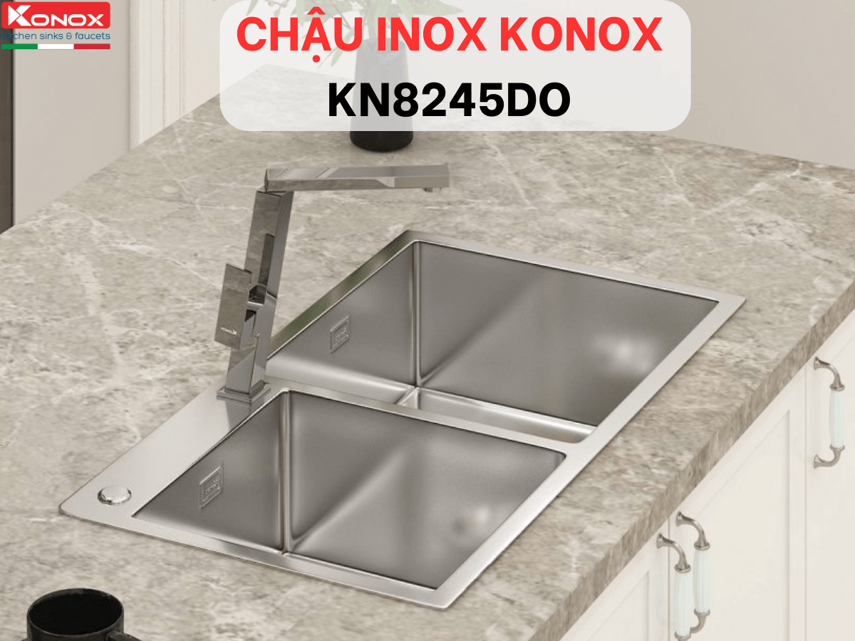 Chậu inox Konox KN8245DO
