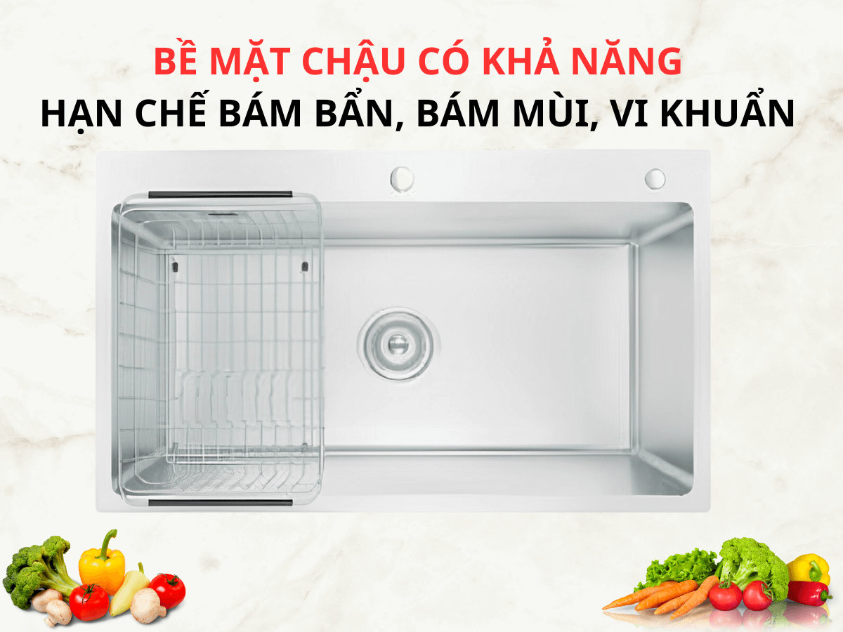 Chậu inox Konox KN8248SO Dekor
