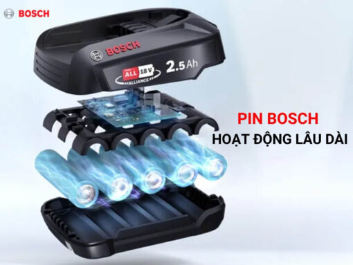 Pin Bosch hoạt động lâu dài