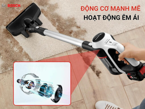 Động cơ mạnh mẽ, hoạt động êm ái