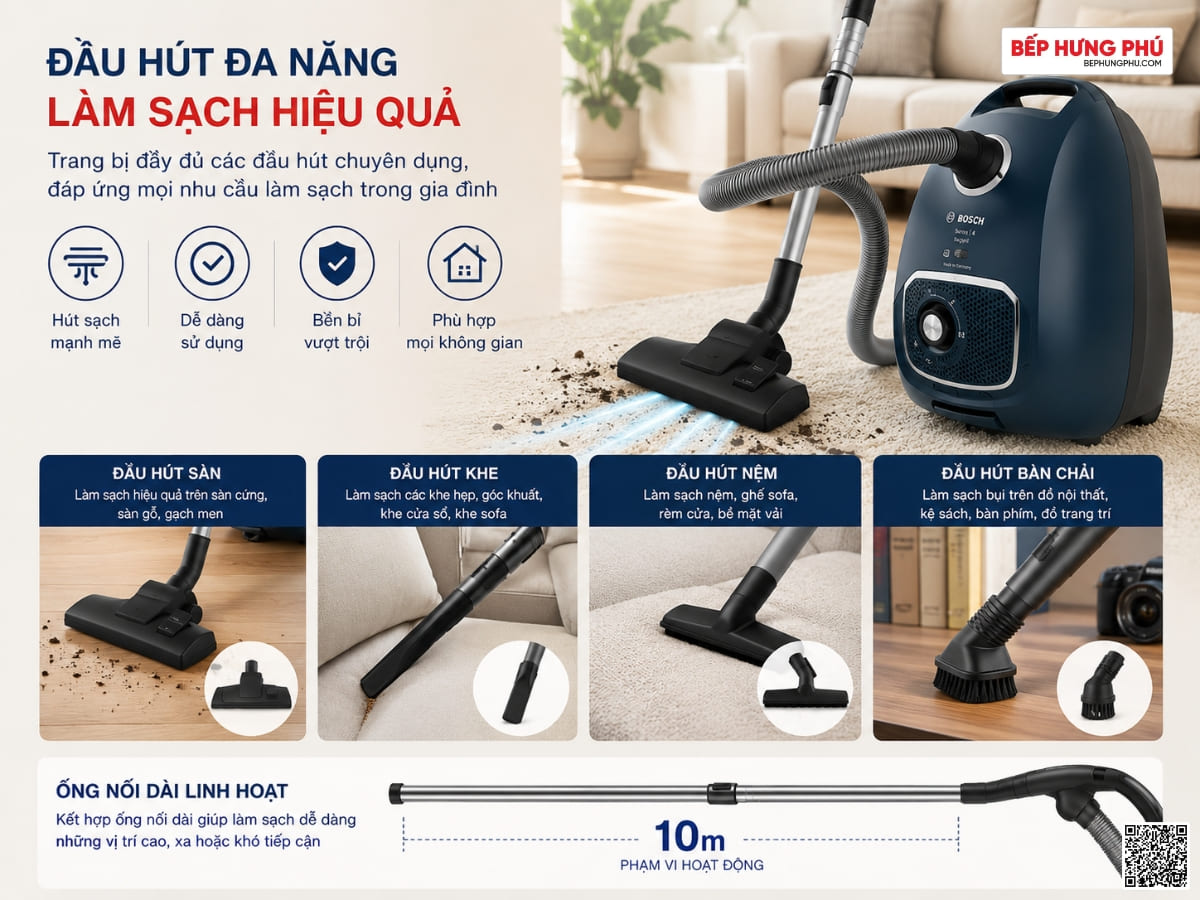 máy hút bụi bosch bgls42035