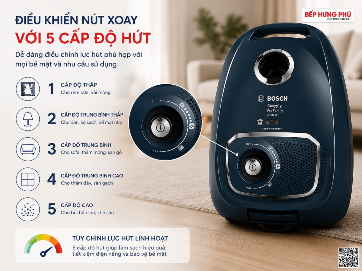 máy hút bụi bosch bgls42035