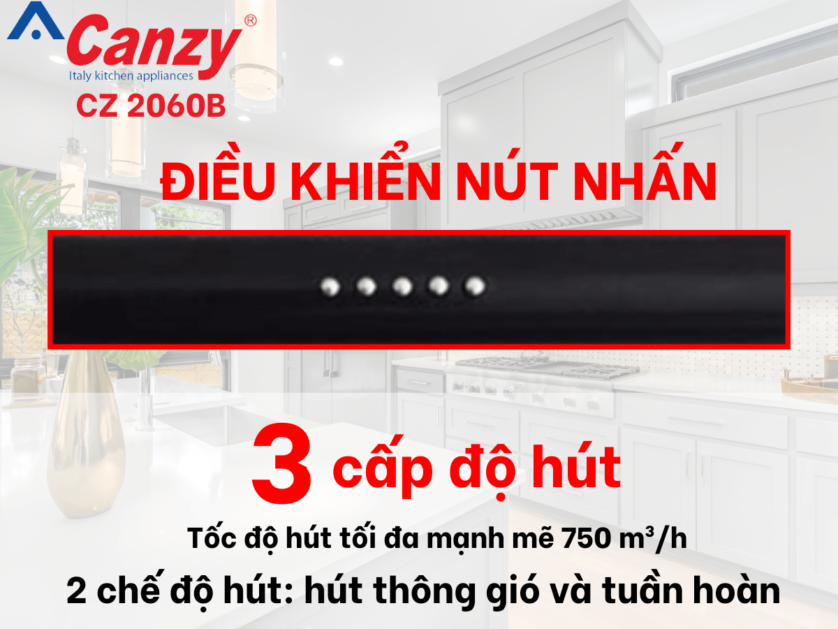máy hút mùi canzy cz 2060b
