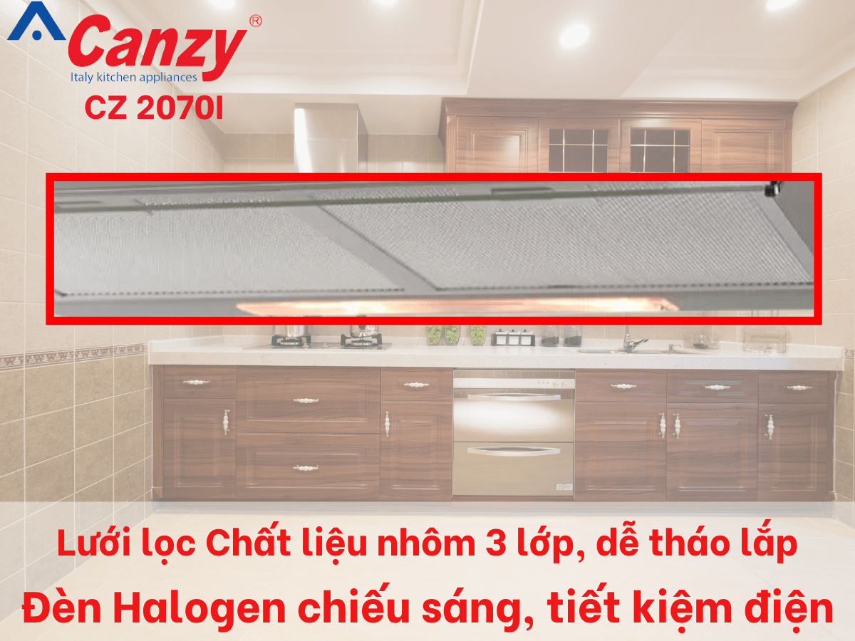Máy hút mùi Canzy CZ 2070I