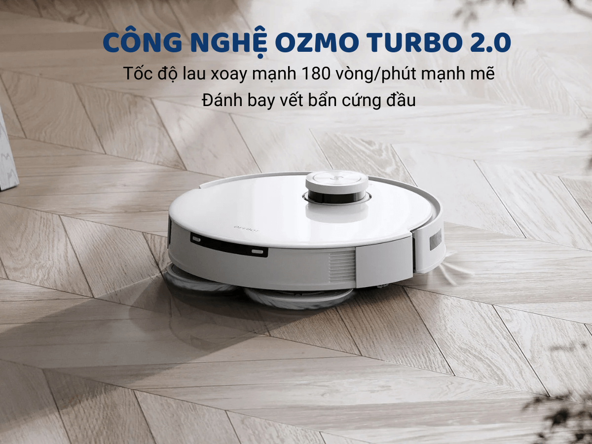 Công nghệ OZMO Turbo 2.0 đánh bay vết bẩn cứng đầu