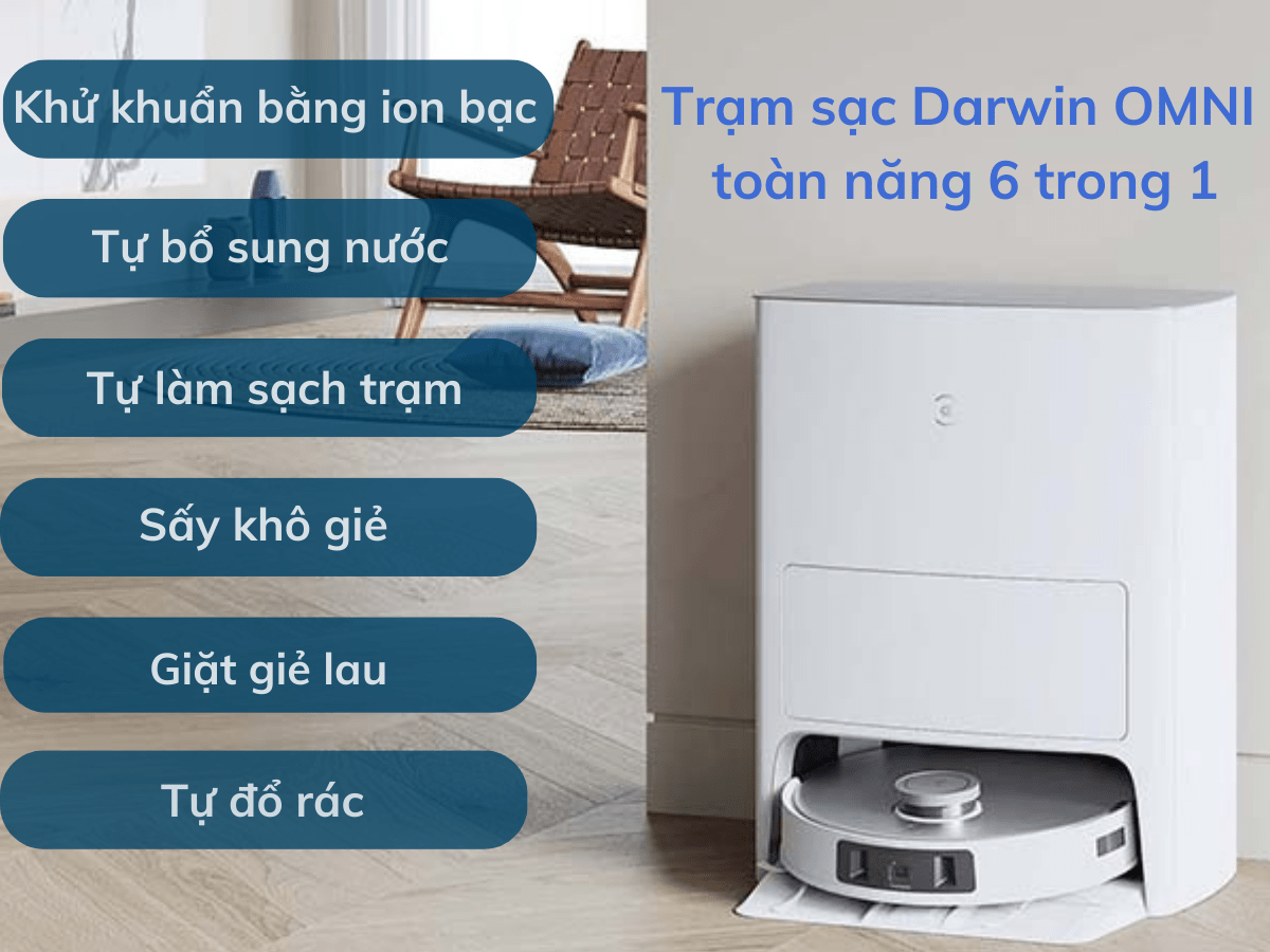 Robot Ecovacs Deebot T10 Omni