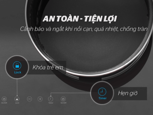 Bếp điện từ Sunhouse SHB8100