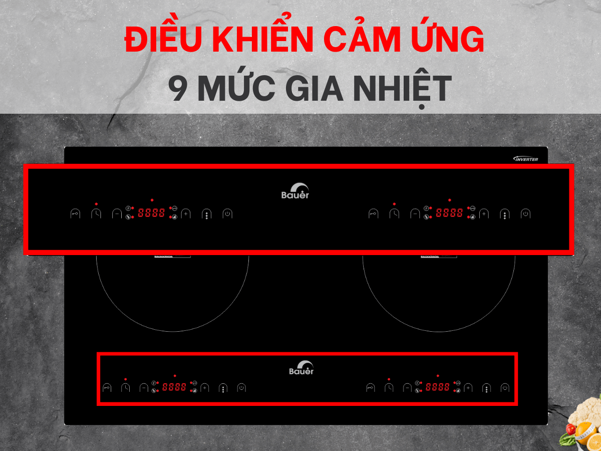 Bếp từ Bauer BE 326SS