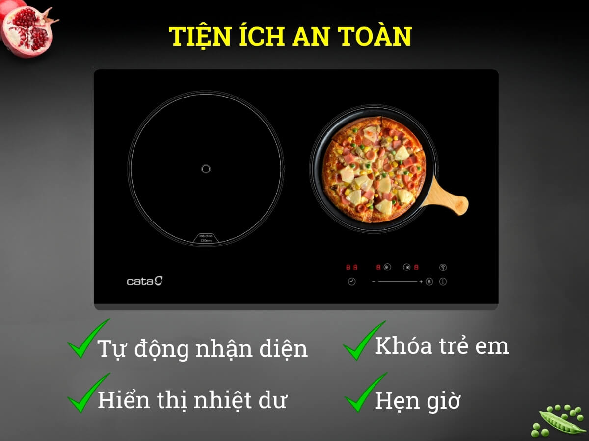 Nhiều tiện ích an toàn