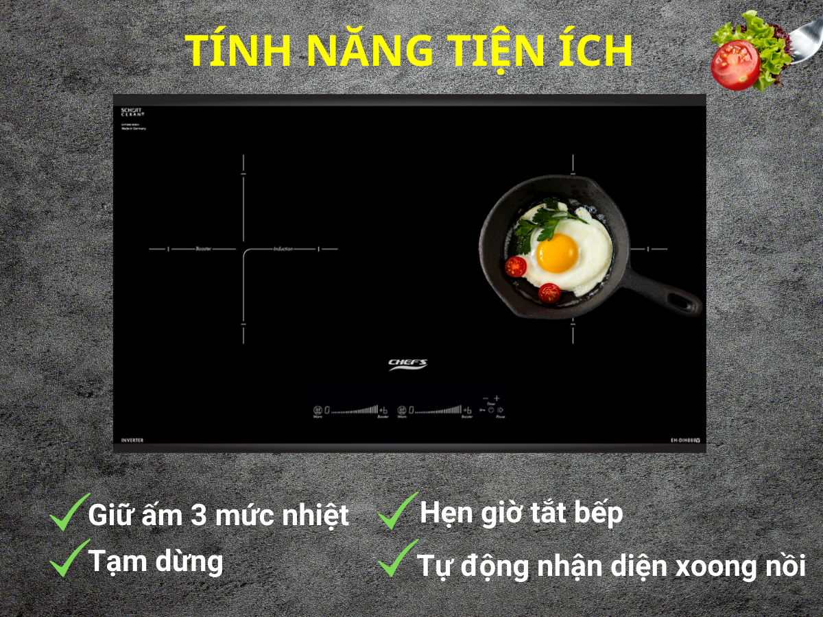 Bếp từ Chefs DIH-888V