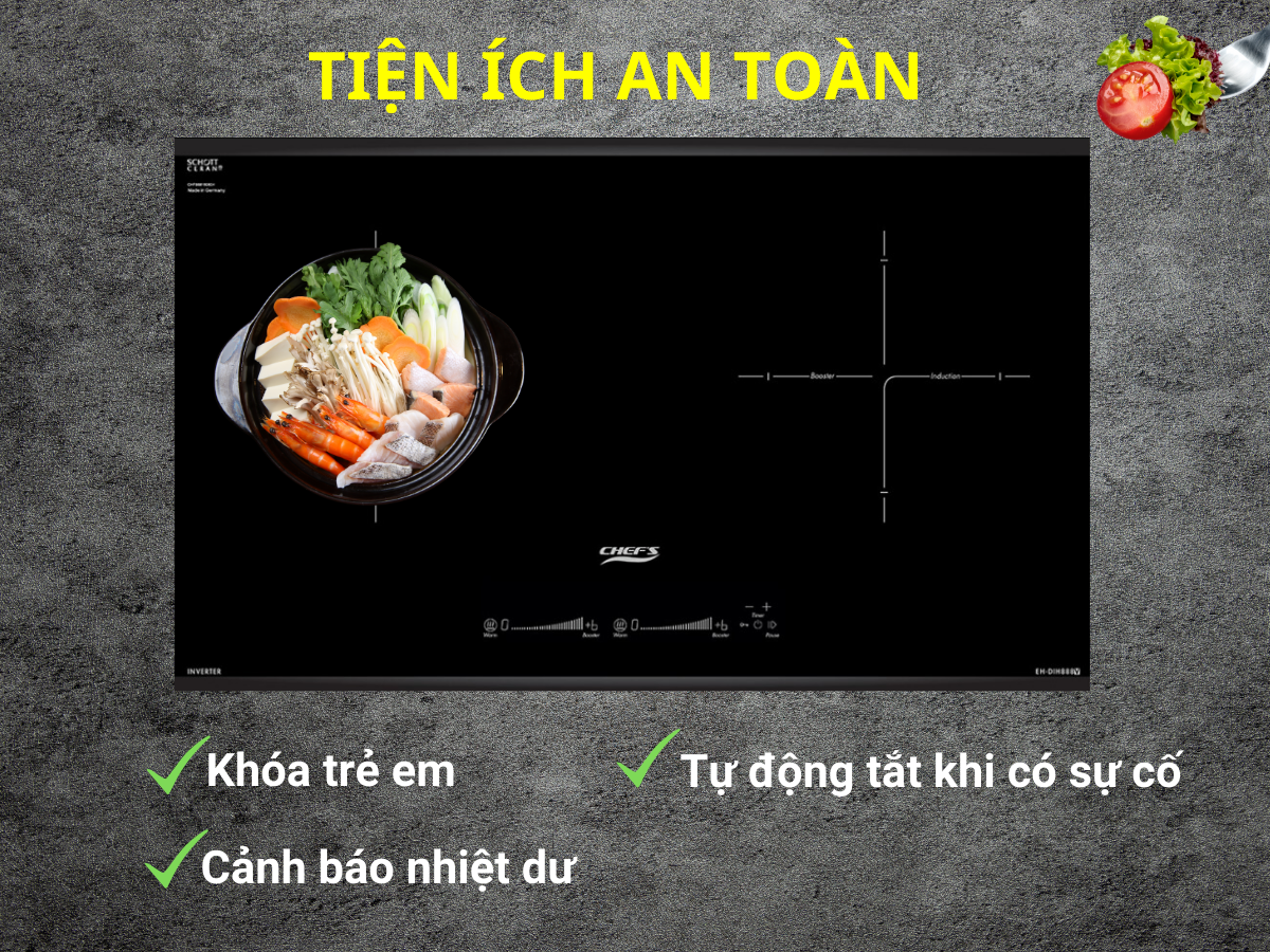 Bếp từ Chefs DIH-888V