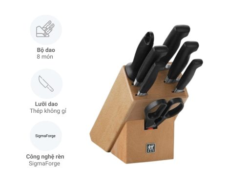 bộ dao zwilling four star 8 món