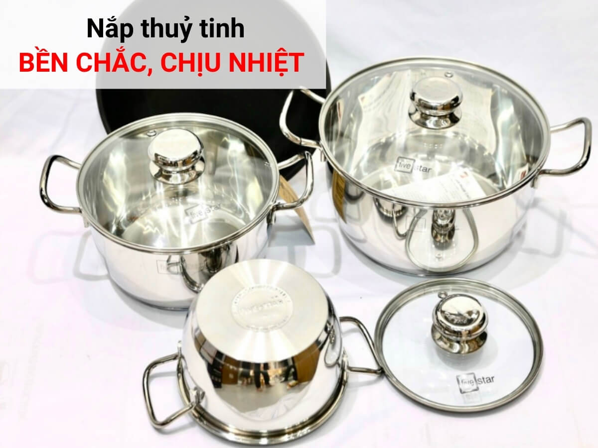 bộ nồi fivestar fpb4012 4 món