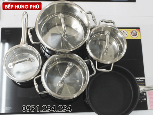 Bộ nồi inox Arber Dolphin