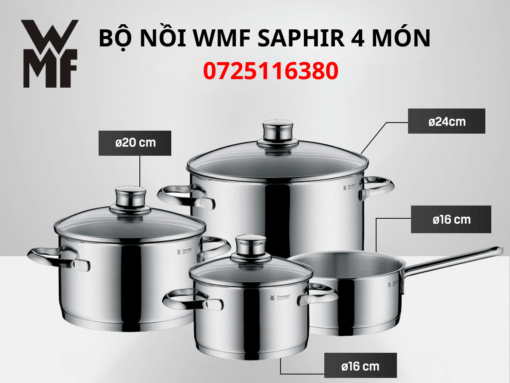 Bộ nồi WMF Saphir 4 món