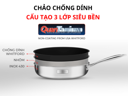 chảo chống dính elmich