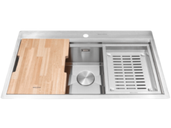 Chậu inox Malloca Slide MS 861