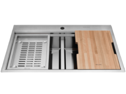 Chậu inox Malloca Slide MS 862